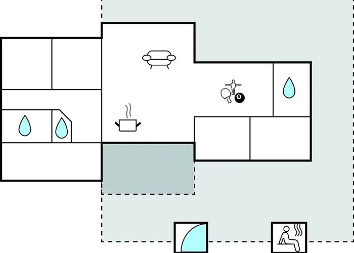 In With Sauna Сasa de vacaciones *